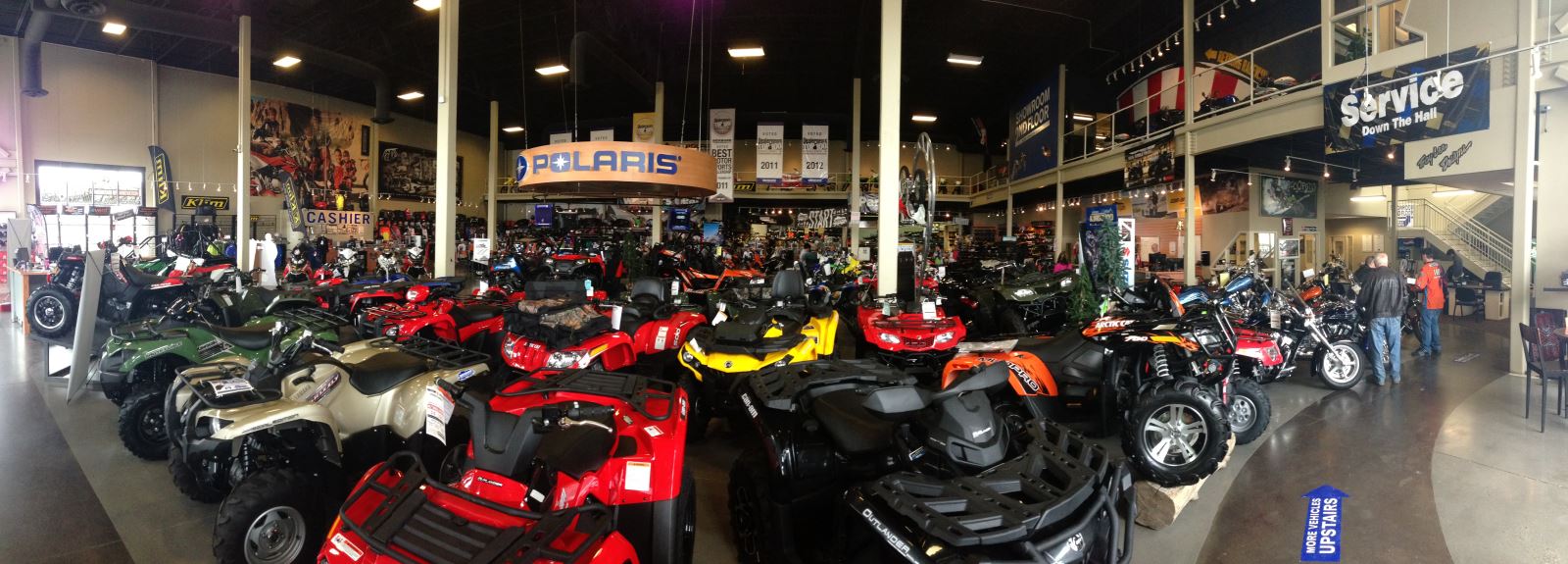 RMS Showroom Rexburg Motor Sports is a dirt toys fantasy land.