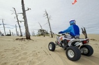 2011 ride at Oregon Dunes National Recreation Area on Yamaha 2012 YFZ450 - Photo by Adam Campbell.