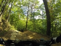 Bearwallow Trail System on a beautiful fall day in October, 2012