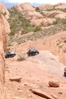 Hells Revenge trail near Moab, UT.