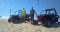 On top of test hill at silver lake sand dunes